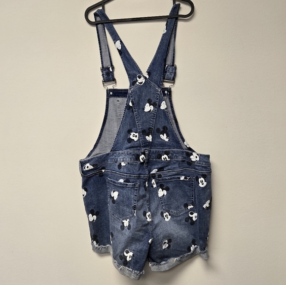 Torrid Disney Mickey Mouse Shortall / Short Overalls 16 - Picture 2 of 6